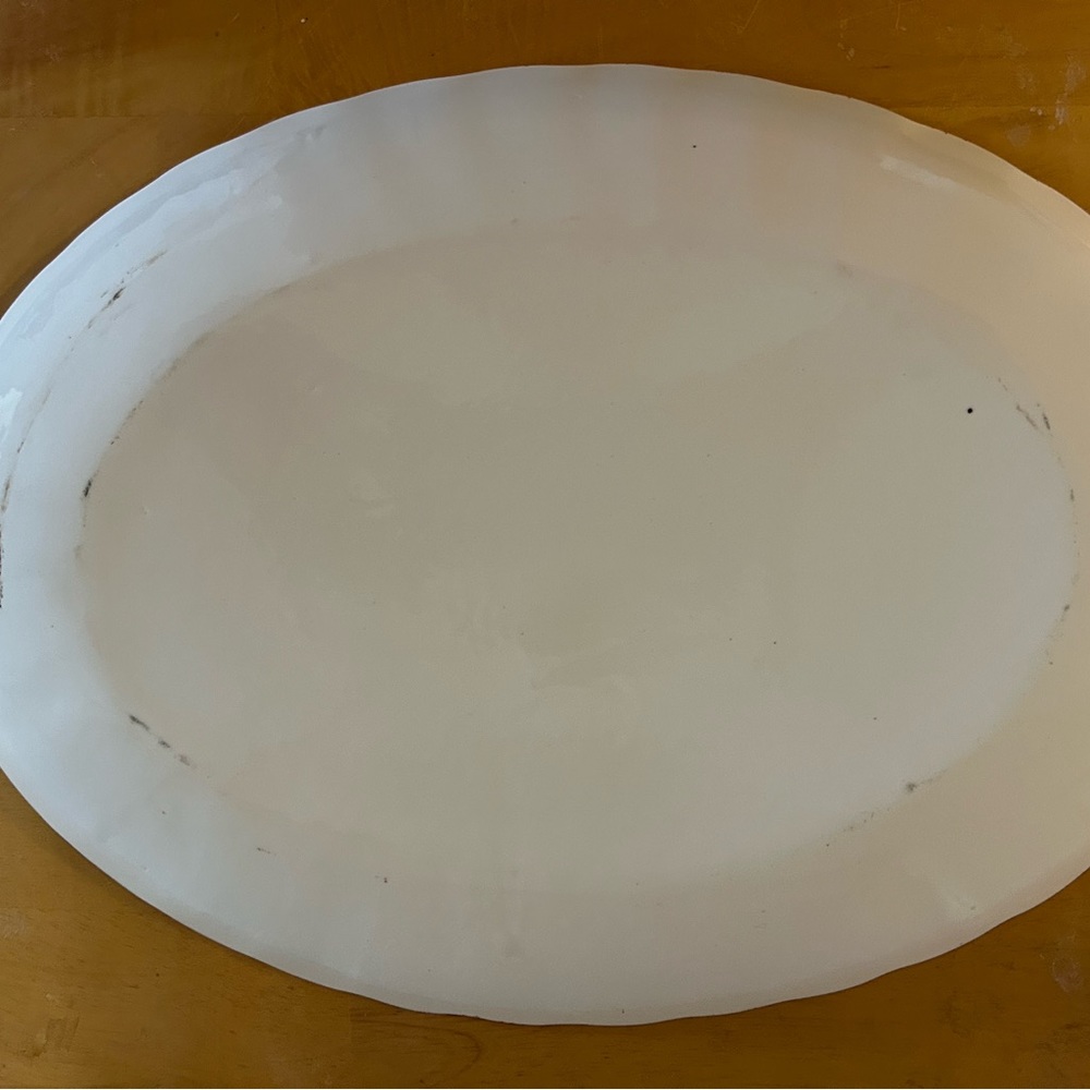 Blue Ridge “Fruit Salad” large platter - Picture 3 of 3